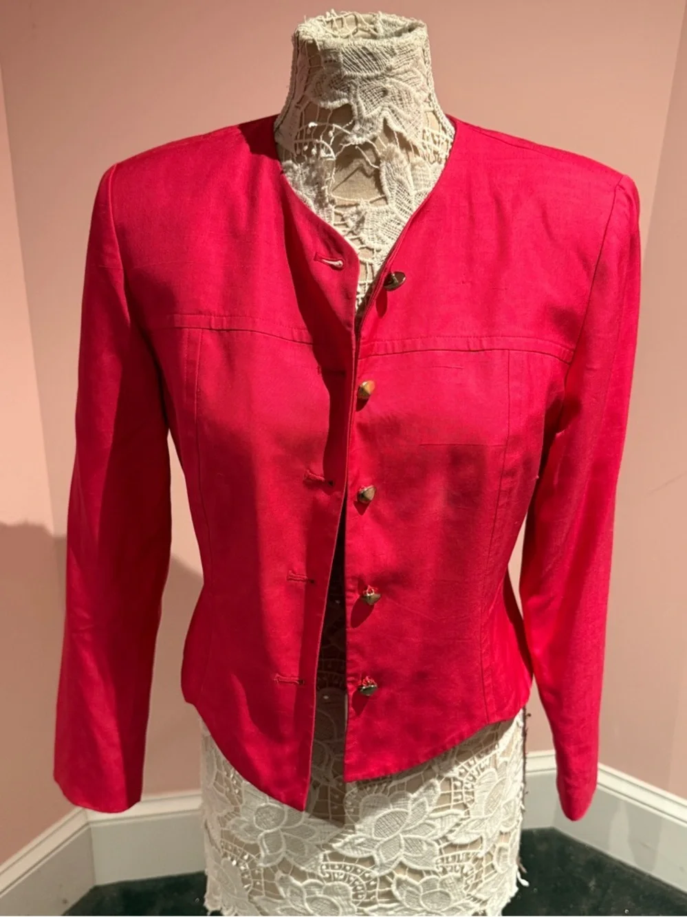 Patrick Collection vintage 80s/90s silk blazer